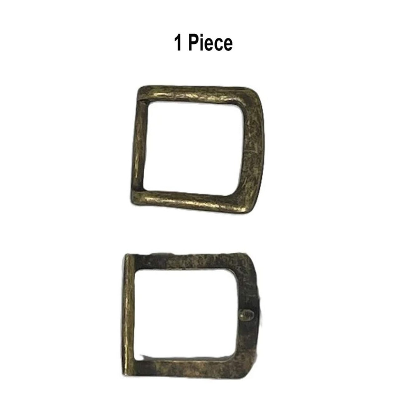 Antique Brass Prong Belt Buckle 1.25 Inche Vintage Style Metal Hardware